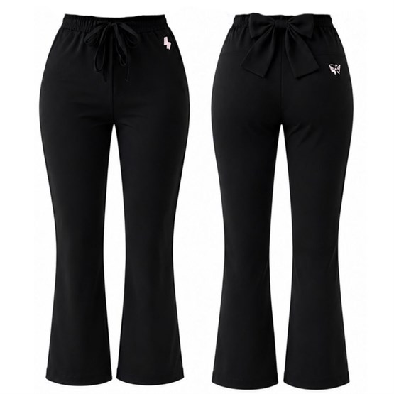 Angel-Bow Harley Bow Black Bottoms