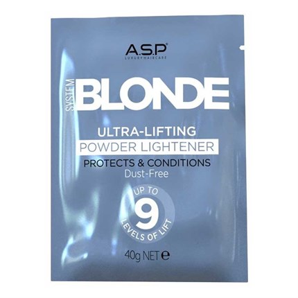 A.S.P System Blonde 9 Bleach Powder - 40g Sachet