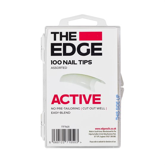 The Edge Active Tips Assorted - Pk100