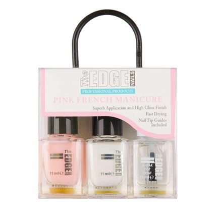 The Edge French Manicure Kit - Pink
