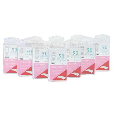 The Edge Olympic Nail Tips Pk50 - Size 3