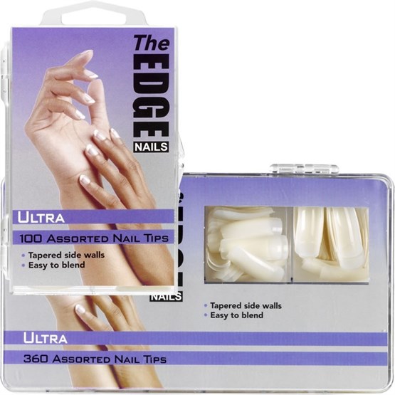 The Edge Ultra Tips Assorted - 360 Assorted