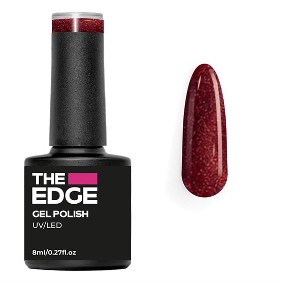 The Edge Gel Polish 8ml - The Cat-Eye Red