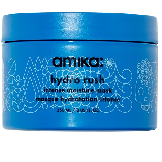 amika Hydro Rush Intense Moisture Hair Mask With Hyaluronic Acid 250ml