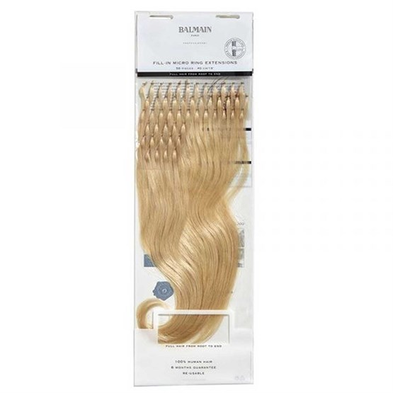 Balmain Fill-in Micro Ring Extensions Human Hair 40cm 50pcs - 614/23