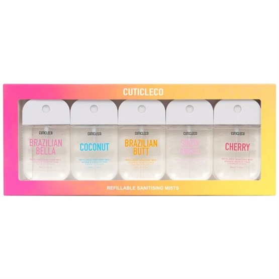 CuticleCo Hand Sanitiser 5pk Gift Set