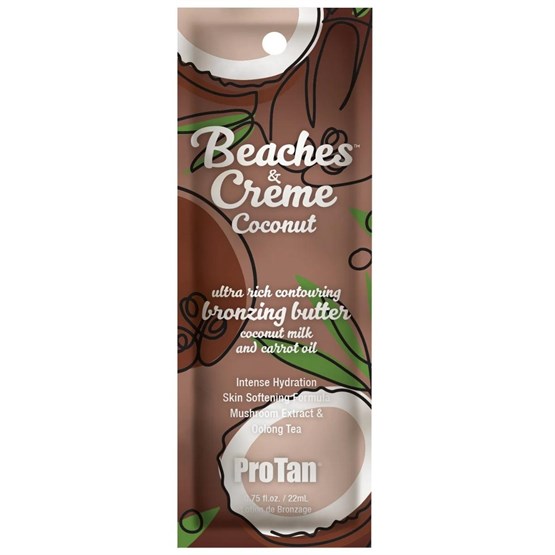 Pro Tan Beaches & Creme Coconut Sachet 22ml