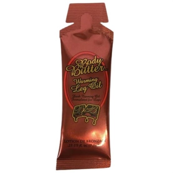 Body Butter Warming Leg Oil Sachet 7.5ml