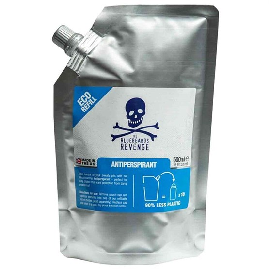 The Bluebeards Refill Antiperspirant Pouch 500ml