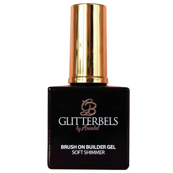 Glitterbels Brush On Builder Gel Soft Shimmer 17ml