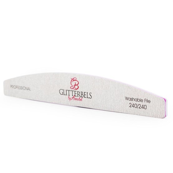 Glitterbels Nail File 240 Grit - 5 pck