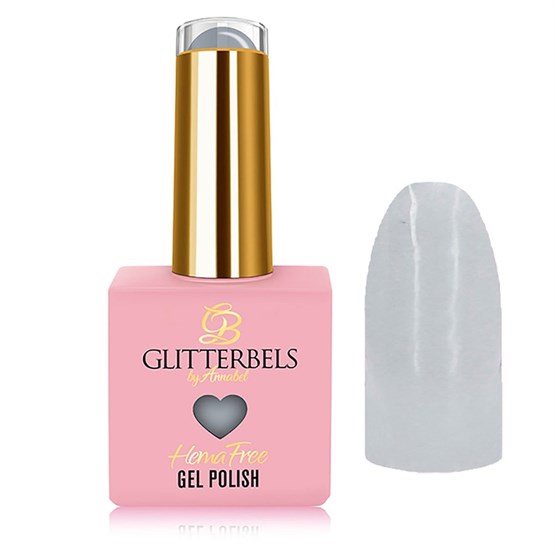 Glitterbels Hema Free Gel Polish 8ml - Dove Grey