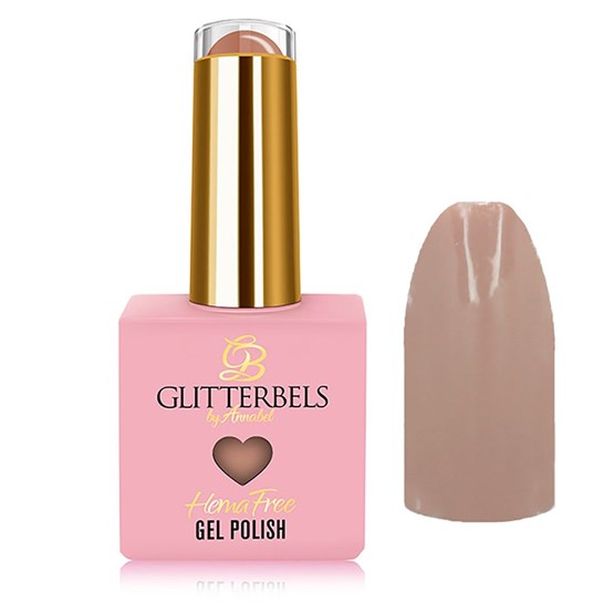 Glitterbels Hema Free Gel Polish 8ml - Caramel Cuteness