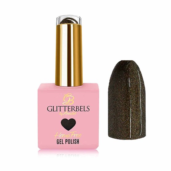 Glitterbels Hema Free Gel Polish 8ml - Chocolate Brownies