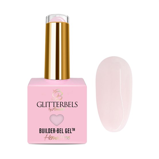 Glitterbels Hema Free Builder-Bel Gel 17ml - Peek-a-boo