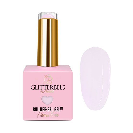 Glitterbels Hema Free Builder-Bel Gel 17ml - Rosabella