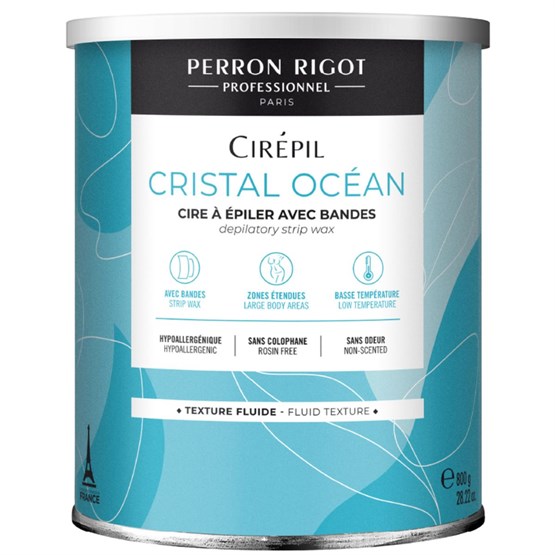 Perron Rigot Cirépil Cristal Ocean Hypoallergenic Strip Wax 800g