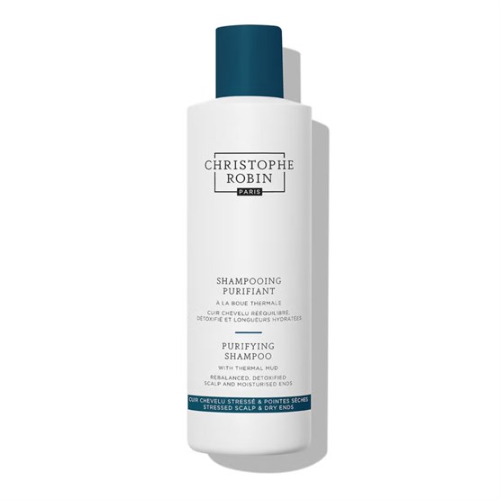 Christophe Robin Purifying Shampoo with Thermal Mud 250ml