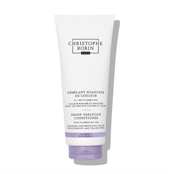 Christophe Robin Baby Blond Shade Variation Conditioner with Florentina Iris 200ml