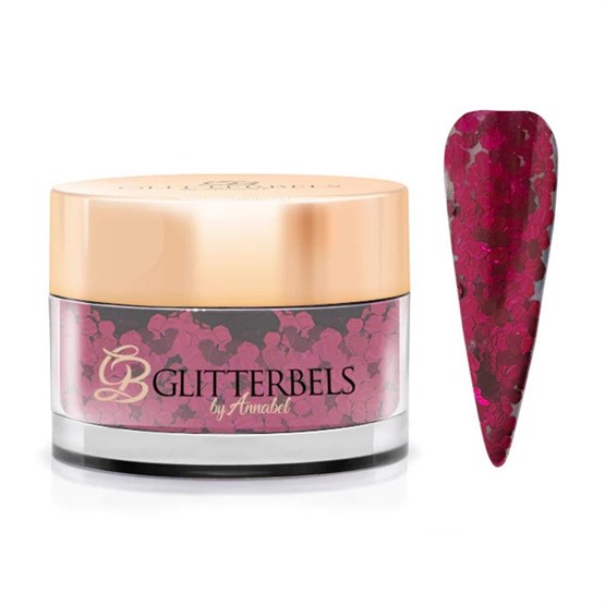 Glitterbels Loose Glitter 15g - Crimson (Chunky)