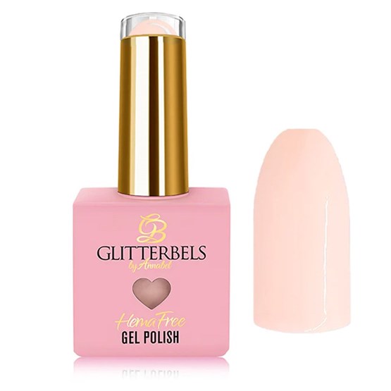 Glitterbels Hema Free Gel Polish 8ml - Pastel Peach