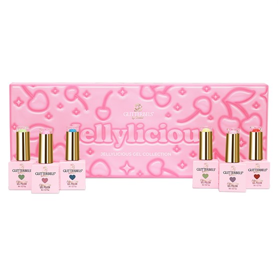 Glitterbels Jellylicious Hema Free Gel Polish Collection 8ml x6