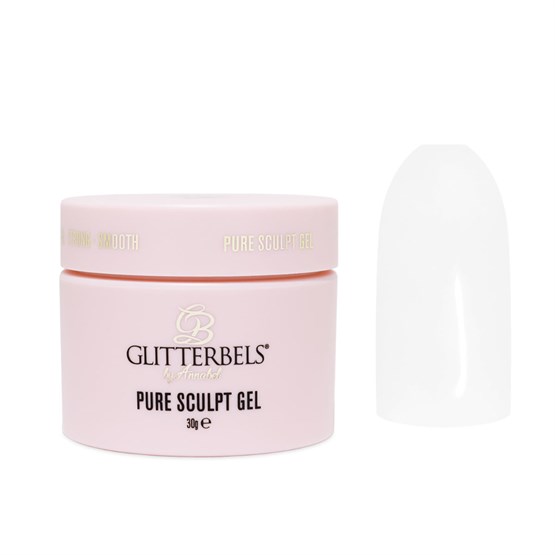 Glitterbels Hard Gel 30g - Statue White