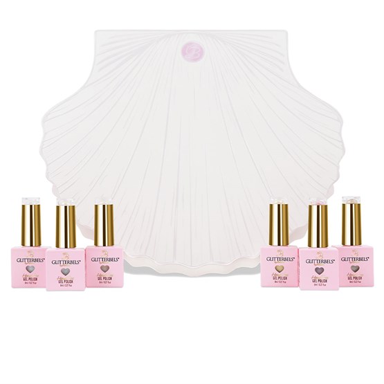 Glitterbels Precious Pearl Collection 8ml x6