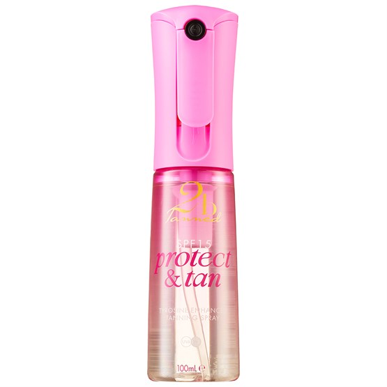 2b Tanned SPF 15 Protect & Tan Tanning Spray 100ml