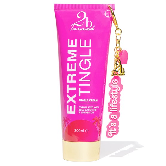 2b Tanned Extreme Tingle Cream Bottle 200ml