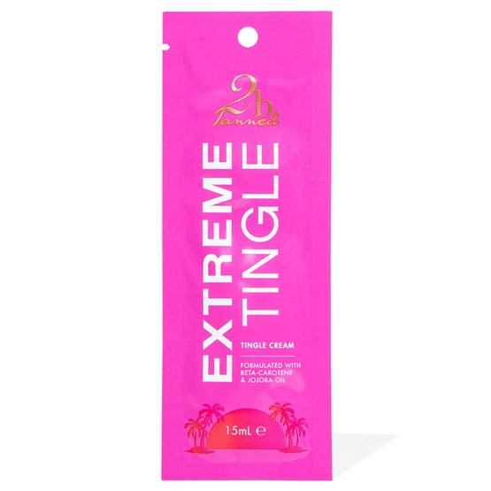 2b Tanned Extreme Tingle Cream Sachet 10ml