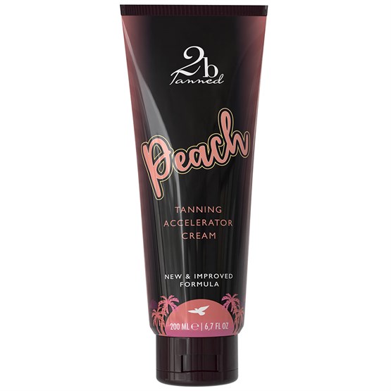 2bTanned Peach Accelerator Cream 200ml