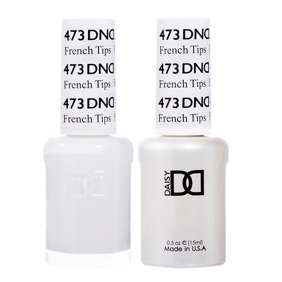 DND Duo Gel & Nail Polish Set 2x 15ml - French Tip #473