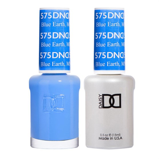 DND Duo Gel & Nail Polish Set 2x 15ml - Blue Earth #575
