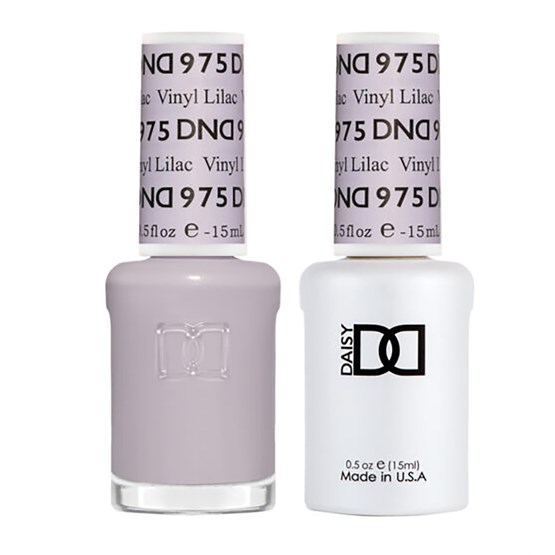 DND Duo Gel & Nail Polish Set 2x 15ml - Vinyl Lilac #675