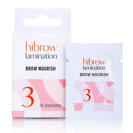 Hi Brow Lamination Brow Nourish Step 3 - 15 treatment sachets