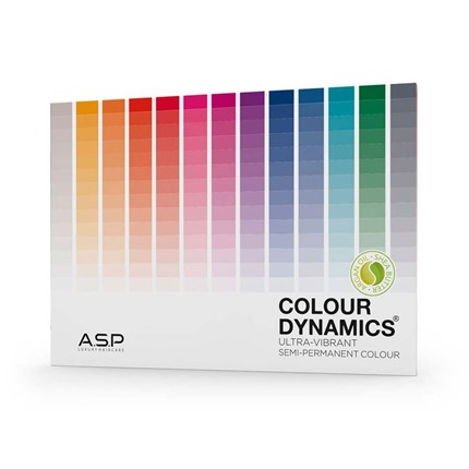 A.S.P Colour Dynamics Semi- Permanent Shade Chart