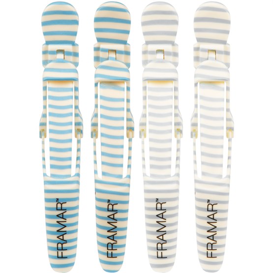 Framar Beach Bum Gator Clips Pk4
