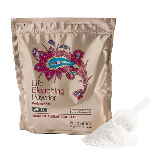 FarmaVita Life Dust Free Bleaching Powder White 500g