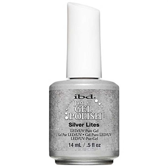 Ibd Just Gel Polish 14ml - Silver Lites