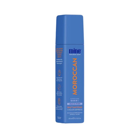 MineTan Self Tan Foam 200ml - Moroccan (Hydrate)