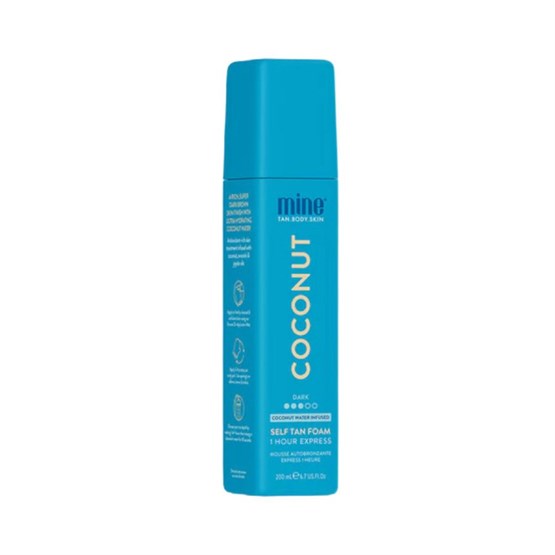 MineTan Self Tan Foam 200ml - Coconut (Hydrate)