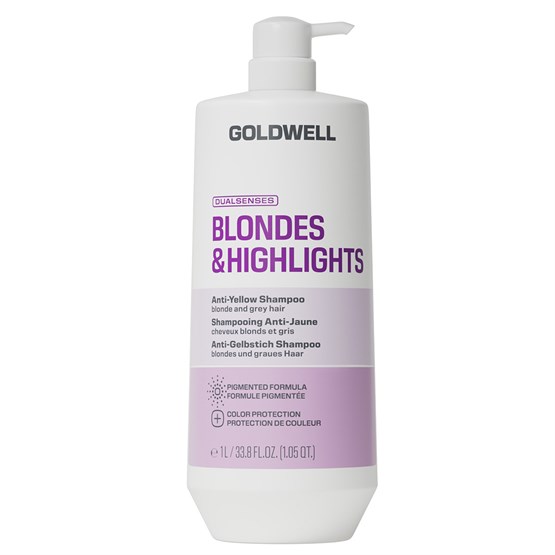 Goldwell Dualsenses Blondes & Highlights Anti-Yellow Shampoo 1 Litre