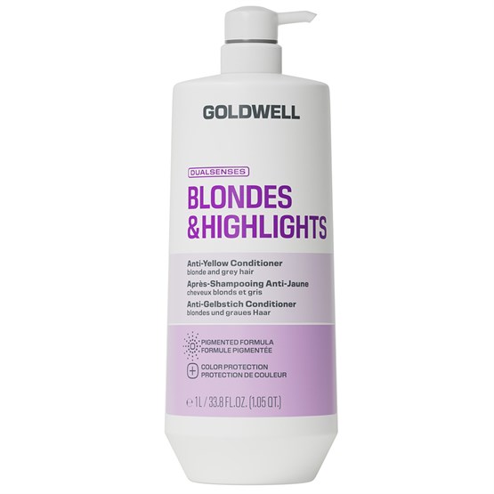 Goldwell Dualsenses Blondes & Highlights Anti-Yellow Conditioner 1 Litre