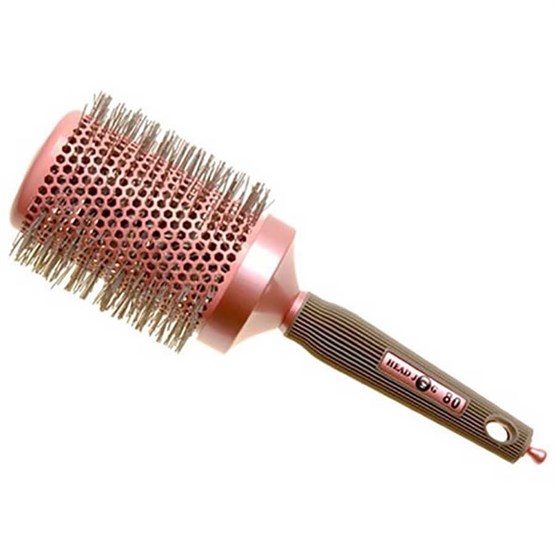 Head Jog Ceramic Ionic Pink Radial 80 Brush (60mm)