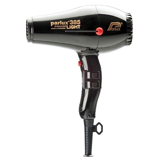 Parlux 385 Powerlight Ceramic Ionic Dryer - Black