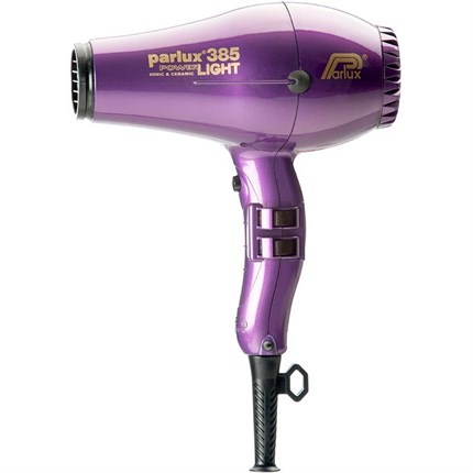 Parlux 385 Powerlight Ceramic Ionic Dryer - Purple