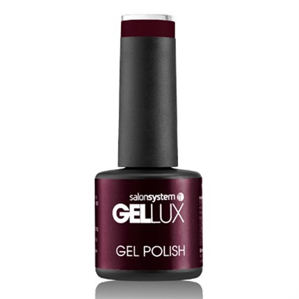 Gellux Mini Gel Polish 8ml - Black Cherry