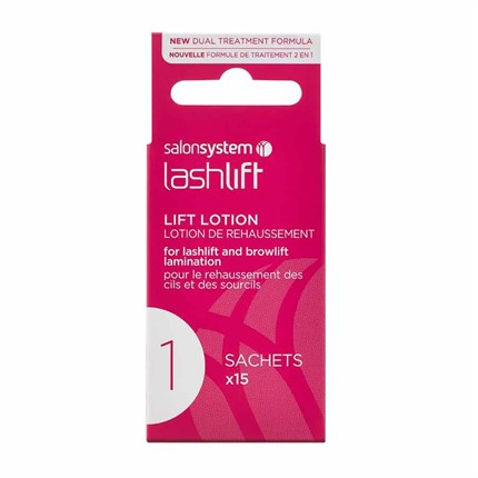 Salon System Lash Lift/ Brow Lift Lotion Sachets X15