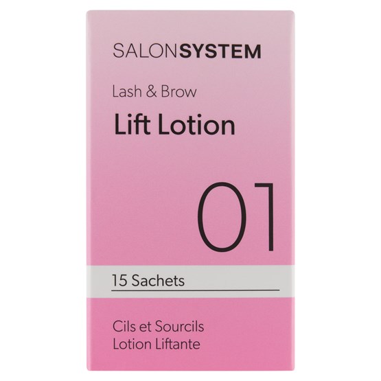 Salon System Lash Lift/ Brow Lift Lotion Sachets X15